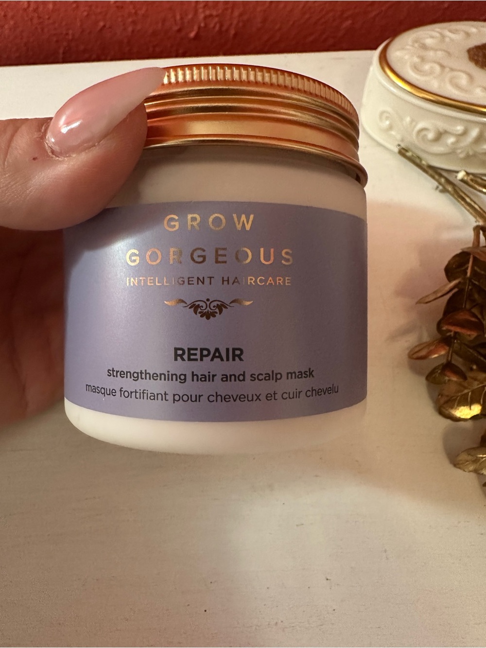 Repair Strengthening Hair & Scalp Mask - Pink - Picture 2 of 4